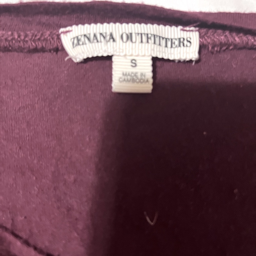 Small shirt by Zenana Outfitters